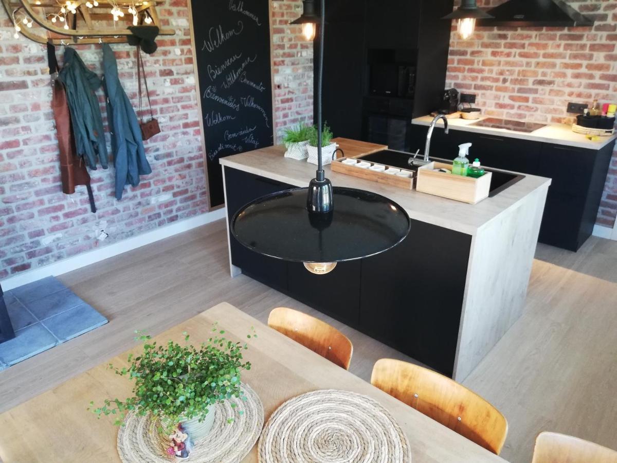 Vakantiewoning-Deblinker Sint-Laureins Esterno foto